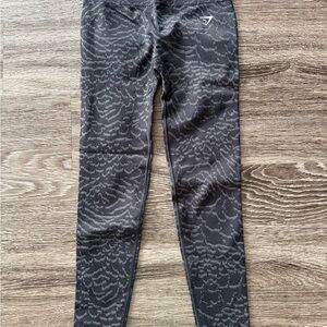 Gymshark Black Patterned Leggings